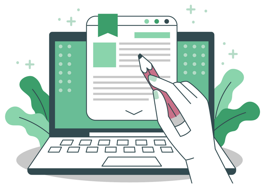 1. You fill out the commission form.